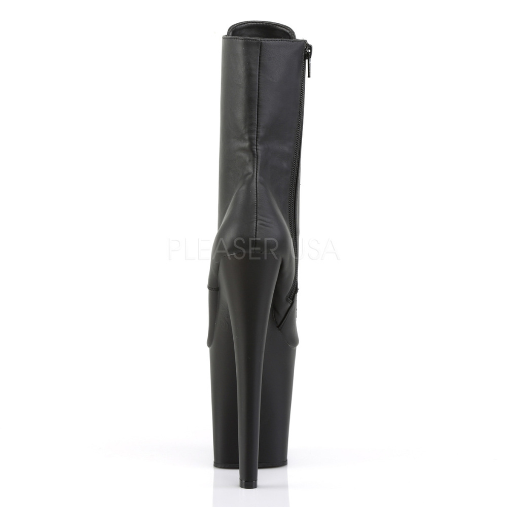 Platform Lace Up High Heel Ankle Boots - Picture 4 of 5